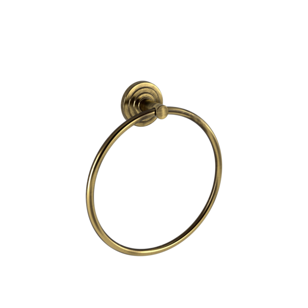 TOWEL RING BRONZE BRASS