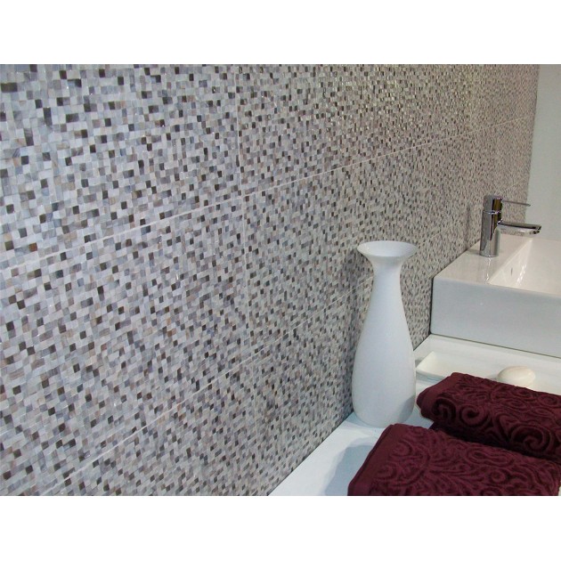 WALL TILE MOSAIC GRIS 20X60