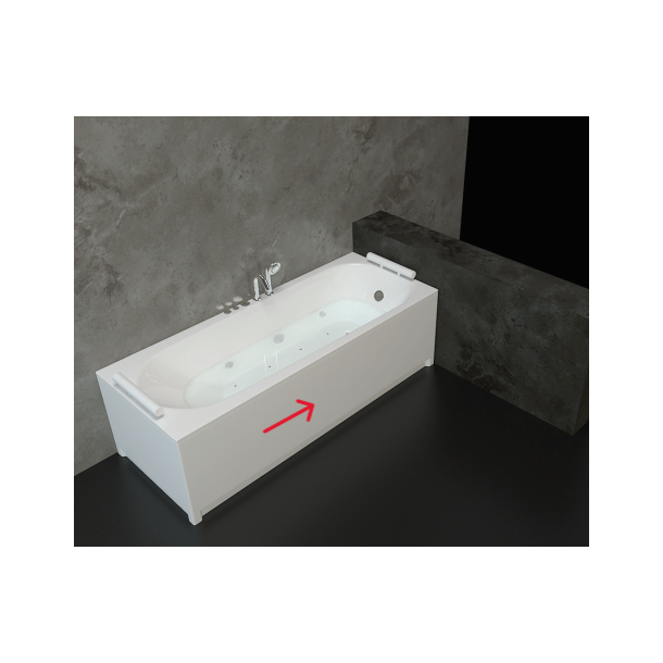 FRONT PANEL FOR ACRYLIC BATHTUB PAOLA 160X70cm