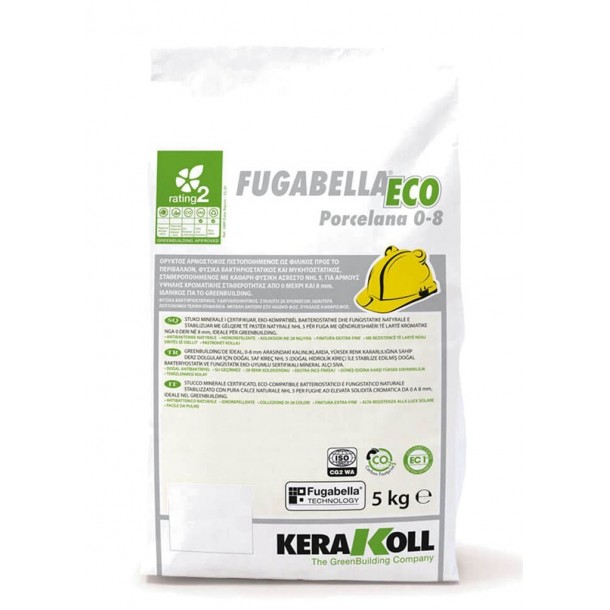 GROUT Fugabella Eco Porcelana 0‑8mm - GIALLO 23